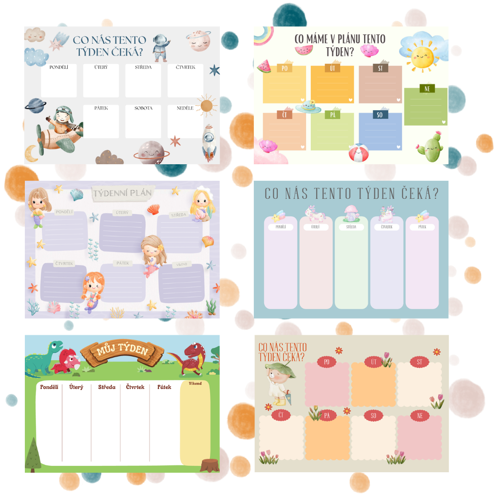 Týdenní plánovače